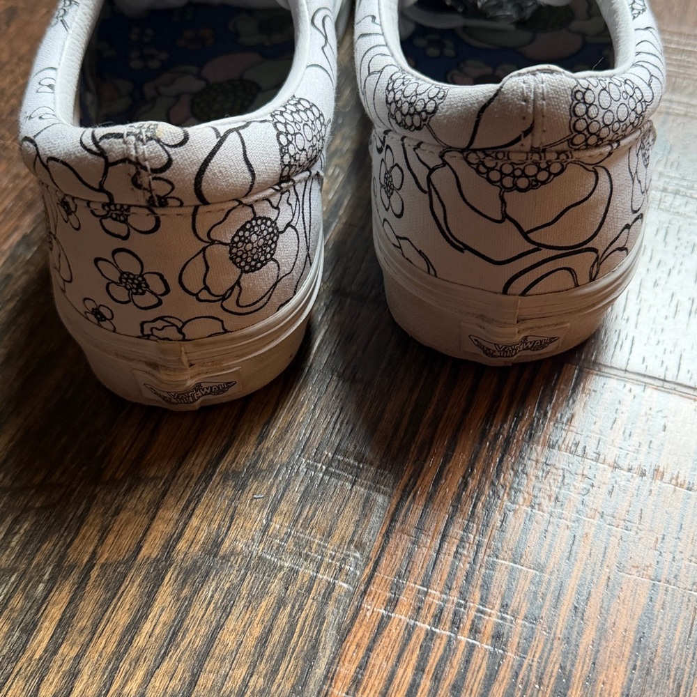 Vans Era U-Color Floral Shoes -Size 10 - Picture 6 of 6